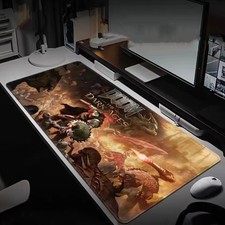 Doom Mousepad Large Gaming Mouse Pad LockEdge Thickened Computer Keyboard Mat picture