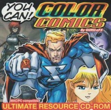 You Can Color Comics Ultimate Resource CD-ROM PC MAC CD how to anime style guru picture