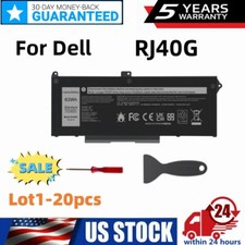 Lot RJ40G Battery For Dell Latitude 5420 5520 Precision 3560 63Wh M033W 075X16 picture