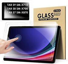 2 Pcs Samsung Galaxy Tab S9 FE X510 X516B 11 in Screen Protector Tempered Glass picture