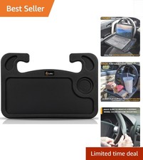 Versatile Car Desk & Tray - 2-in-1 Steering Wheel Laptop Holder for On-the-Go picture
