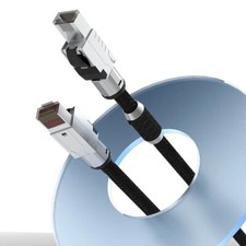 Preffair CAT8 Ethernet Round Cable LAN Network RJ45 Network Cable 40Gbps 2000MHz picture