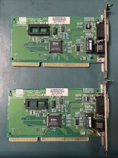 VINTAGE LOT OF 2 3Com Etherlink III 3C509TP 10Mbps Network Card picture