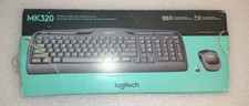 NOB Logitech 920-002836 Wireless Desktop MK320 Keyboard, Mouse & Dongle FREE S/H picture