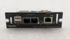 Schneider Electric 10/100/1000 AP9641 APC UPS Management Network Card 3 Free S/H picture