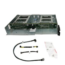 Dell R740XD 4*2.5inch Rear HDD Cage Backplane Kit WMJR0 w/Caddy w/Cables 24 bays picture