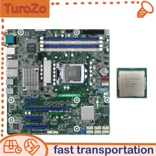 ASRock Rack E3C246D4U2-2T mATX + Intel CC150 CPU 3.50GHz 8C/16T Support server picture