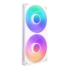 NZXT F280 RGB Core 280mm White Fan Unit with Dual 140mm RGB Fans picture