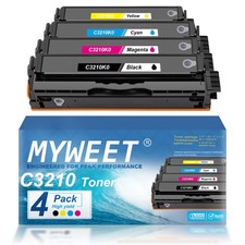 C3210 Toner 4PK BK/C/M/Y with Chip Compatible with lexmark mc3224 C3224 MC3426 picture