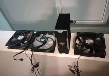 Bundle Lot PC COOLER K4 iCPU 130mm Plus 3 Turbo Fans TL-C12C, TL-C12C-S New OB picture