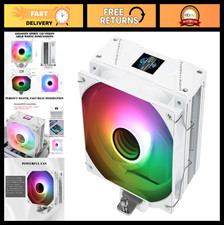 High-Performance CPU Air Cooler with ARGB, 240mm IPS LCD Screen, Intel & AMD Com picture
