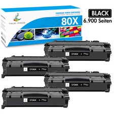 4 Pack CF280X Toner Compatible With HP 80X Laserjet Pro 400 M401dn M401n Printer picture