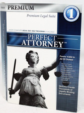 Cosmi Premium Perfect Attorney PC Computer Software Program CD-ROM Disk Set of 3 picture