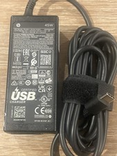 HP 45W USB-C LC Power Adapter HP Part NO: L42206-003, 45watt picture