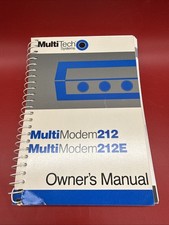 MultiTech Systems Multi Modem 212 212E Owner’s Manual Computer Vintage picture