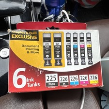 Canon Black/Photo Black/Cyan/Magenta/Yellow Standard Yield Ink Cartridge, 6/Pack picture