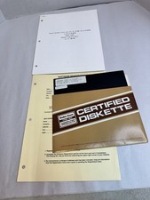 VTG Radio Shack TRS-80 Model 16 General Ledger Software Upgrade Diskette #39 picture
