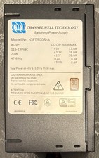 Channel We​ll Technol​ogy CWT GP​T500S-A 50​0W​ Power Sup​ply PSU 80​+ Bronze picture