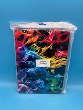 Vimorco Folding Folio Case for iPad 10.2 - Colorful Smoke Design picture