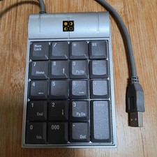 Gateway 2000 Early Logo USB Numeric Keypad TK-LU2BHSV Elecom Vintage Rare picture
