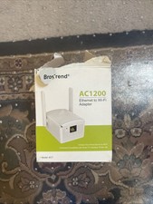 BrosTrend AC1200 WiFi to Ethernet Adapter 1200Mbps Dual Band Universal Wirele... picture