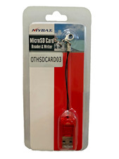 Universal Micro SD Card Reader And Writer Red NEW picture