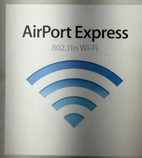 Apple AirPort Express A1264 802.11n Wi-Fi Used working 220 and 120 Volt plugs picture