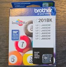 Brother Innobella LC201BK Genuine/Original Black Ink Cartridge for MFC-J460DW picture