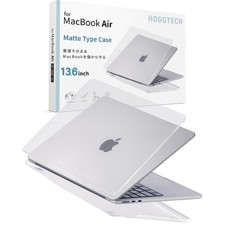 HOGOTECH Clear Matte Hard Case for MacBook Air 13.6 inch M5 M4 M3 M2 picture