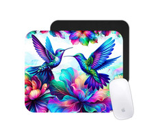 Colorful Hummingbirds Mouse Pad Laptop Computer Office Mat picture