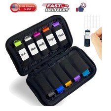 10 Slots Neoprene USB Flash Drive Case with 20 Identification Labels,Anti-Sta... picture