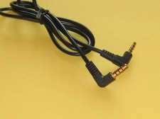 2 Lot 2' 3.5mm TRRS & TRS Male Right Angle to Male Right Angle Cable Cord Lead picture