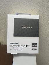 Samsung Portable SSD T7 MU-PC1T0T Solid state drive encrypted 1 TB external USBC picture