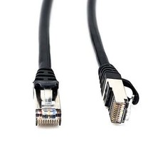 Rj50 10p10c Sftp Cat5 M/M Cable With Shielded Connectors Black 5M Audio Video picture