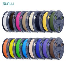 SUNLU 16 Color PLA PLA+ PETG Filament Bundle Multicolor 3D Printer 1.75mm 0.25KG picture