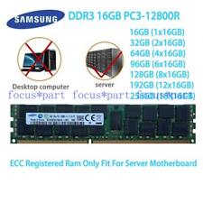Samsung 16 GB DDR3 1600 MHZ PC3-12800R 2Rx4 REG ECC Registered Server 1.5V Lot picture