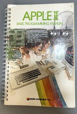 Apple II  BASIC Programming Manual  Original Spiral Bound Written By Jef Raskin picture