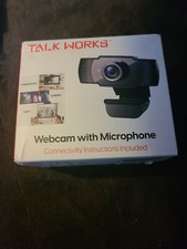 Talk Works Webcam With Microphone - New - Sealed In Box - picture