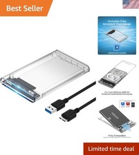 Compact Tool-Free SATA to USB 3.0 Enclosure - Includes Acronis Cloning Software picture