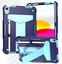 New iPad (A16) Case Heavy Duty Rugged Shockproof Protective Cover with Kickstand picture