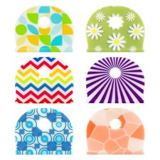  12 Pcs Key Covers Caps, 1