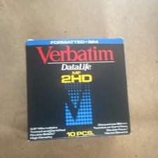 Verbatim DataLife MF 2HD 1.44MB Formatted 3.5