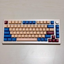 Akko MOD007B-HE 82-Key Keyboard Cream Yellow Switch Pbt Osa Keycaps Aluminum Rgb picture