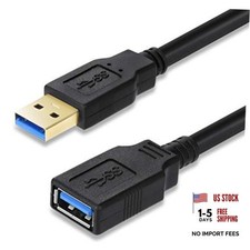 XBOHJOE USB 3.0 Extension Cable 15FT USB Cable High Speed 3.0 USB 15 ft picture