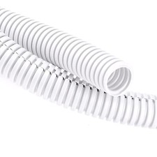 20ft 1/4 Wire Loom Split Tubing Auto Wire Conduit Flexible Cover | High Tempera picture