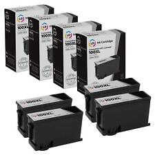 LD Compatible Lexmark 100XL / 100 14N1068 4pk High Yield Black Inkjet Cartridges picture