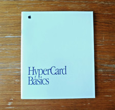HyperCard Basics Manual - Vintage 1990 Apple Vintage Computing picture