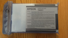 2012 GENUINE EPSON T6051 PHOTO BLACK K3 INK STYLUS PRO 4800 4880 110ml SEALED picture