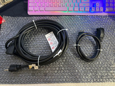 25 ft Power Extension Cord + 3ft Extension cord picture