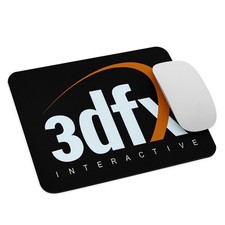 3dfx Interactive Gaming Mouse Pad - Vintage Retro PC Gamer Gift (9.5